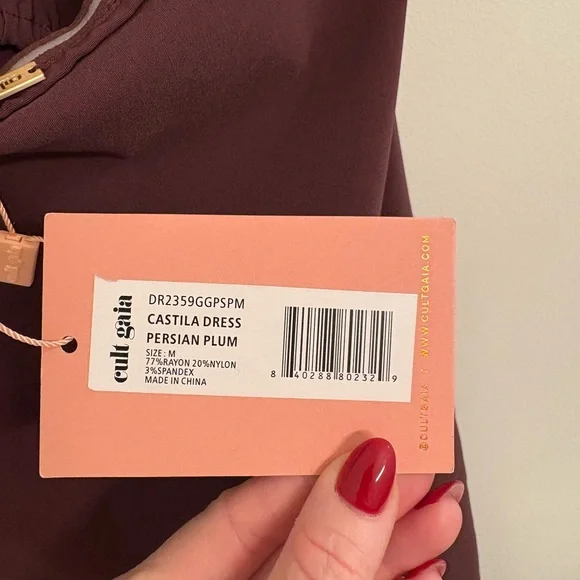 NWT Cult Gaia Castila Embellished Halterneck Midi Dress - Picture 7 of 10